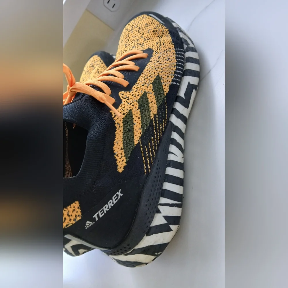 Adidas Terrex Two Ultra Parley - Vibrant Orange and Black
